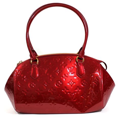 red patent leather louis vuitton bag|Louis Vuitton patent leather wallet.